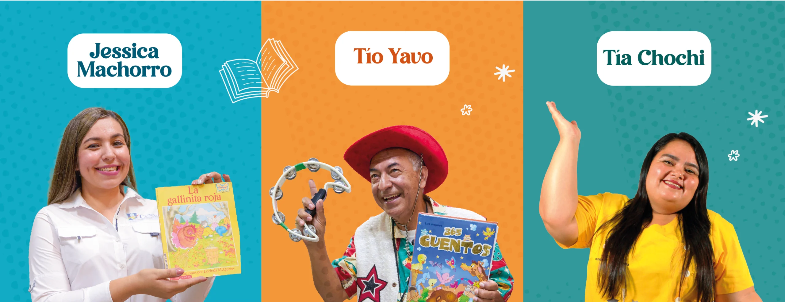 Invitados especiales en la agenda infantil